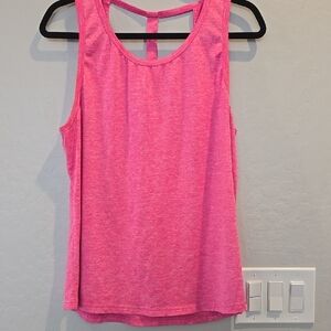 Women's Pink Sleeveless Top